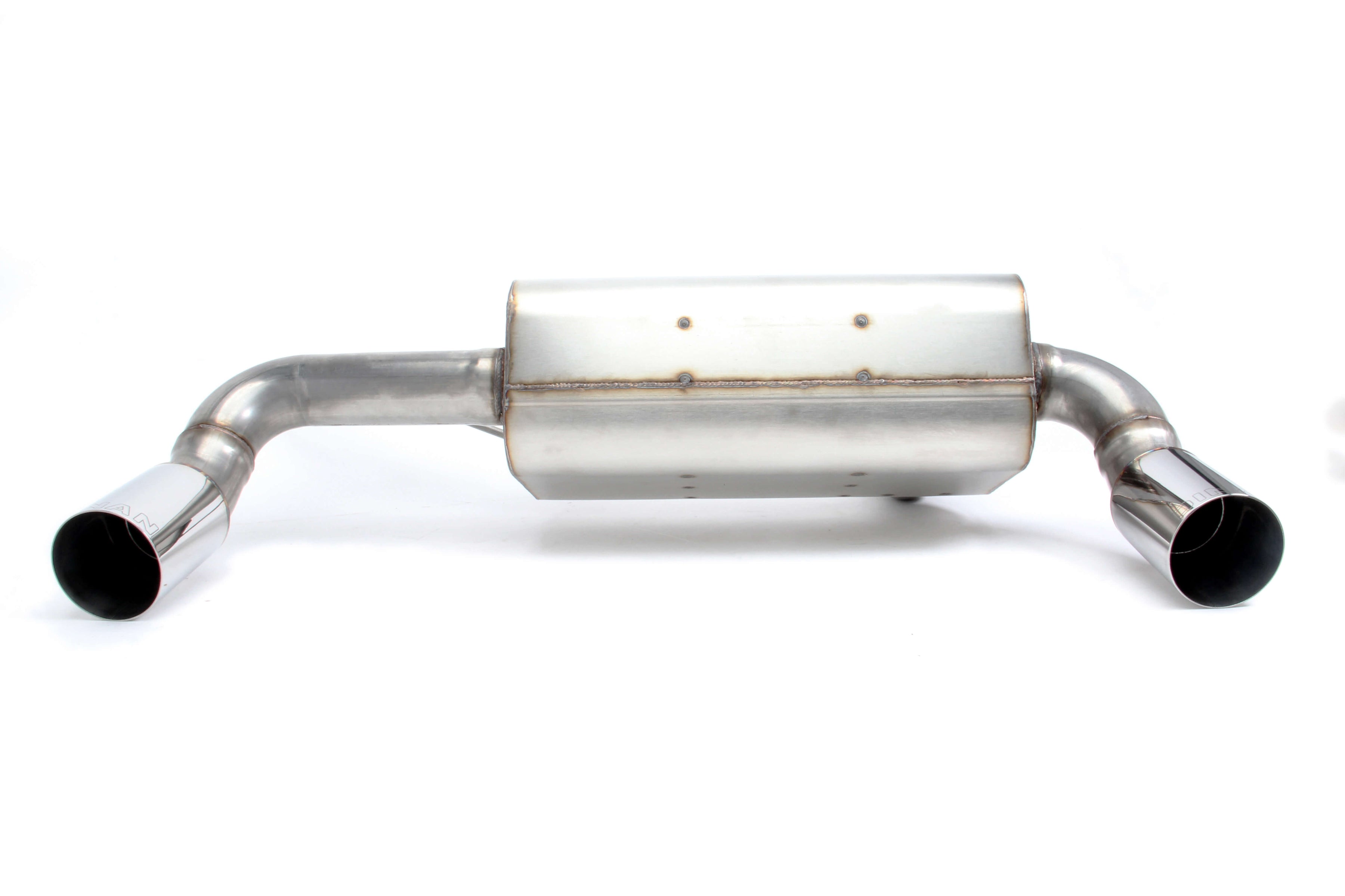 Dinan Free Flow Axle-Back Exhaust -  2016-2020 BMW 340i/440i - Photo - out of package Back