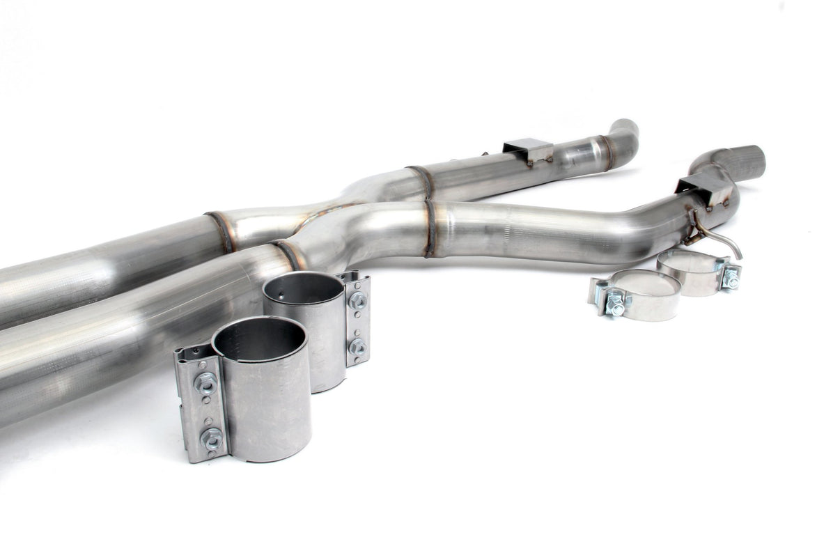 Dinan High Flow X-Pipe - 2015-2020 BMW M3/M4 - Photo - out of package Left