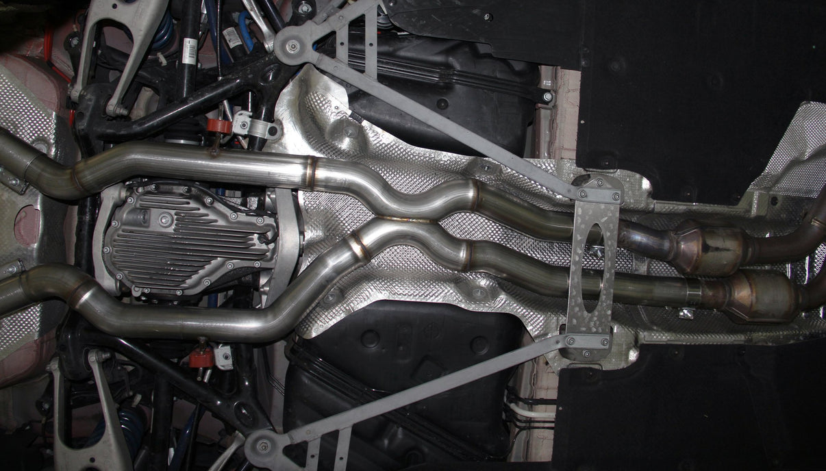 Dinan High Flow X-Pipe - 2015-2020 BMW M3/M4 - Photo - out of package Top