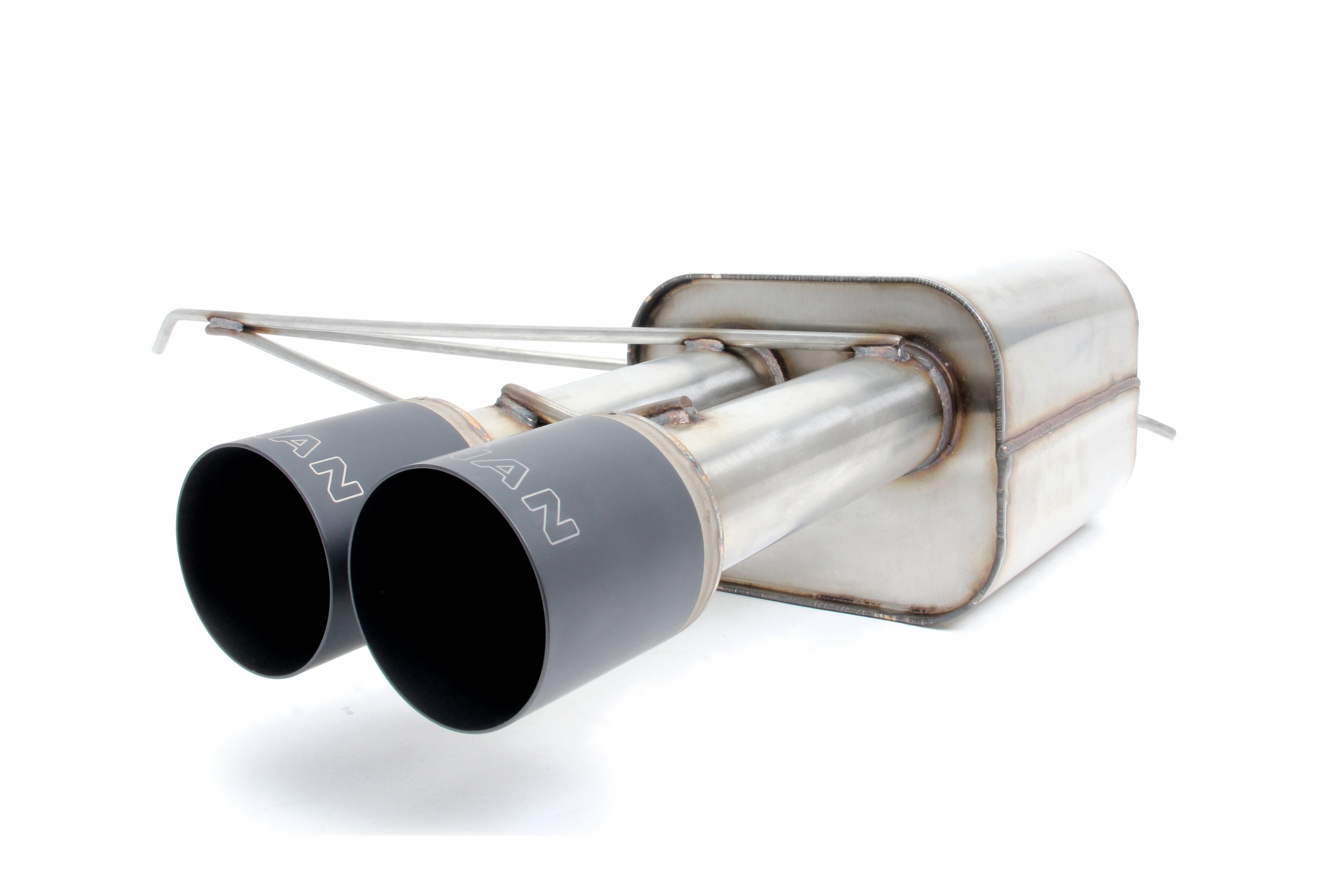 Dinan Free Flow Axle-Back Exhaust - 2014-2024 MINI Cooper S - Photo - out of package Left
