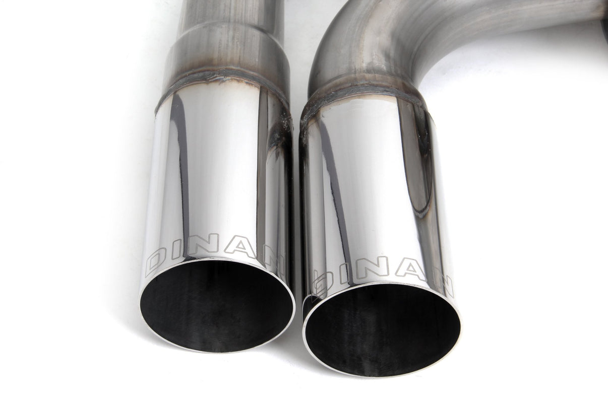 Dinan Free Flow Axle-Back Exhaust - 2016-2020 BMW 330i/430i - Photo - out of package Back