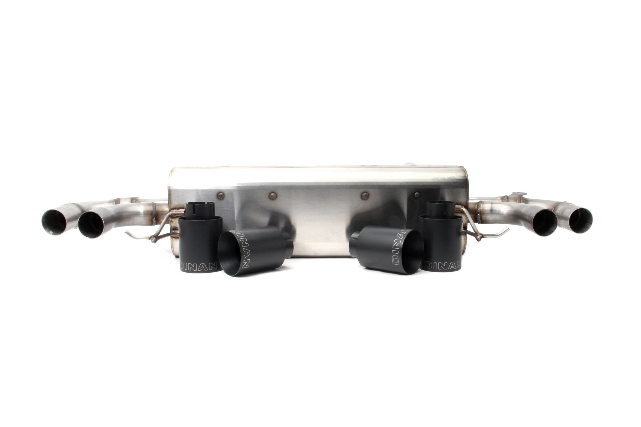 Dinan Free Flow Axle-Back Exhaust - 2018-2023 BMW M550i - Photo - out of package Back