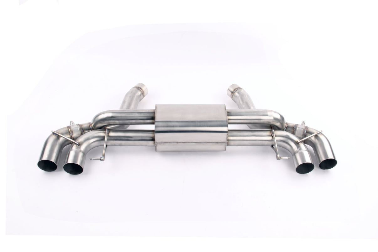 Dinan Free Flow Axle-Back Exhaust - 2018-2023 BMW M5 - Photo - out of package Angle