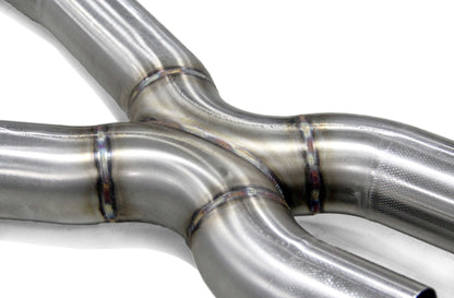 Dinan High Flow Middle Exhaust - 2018-2023 BMW M550i xDrive - Photo - out of package Left