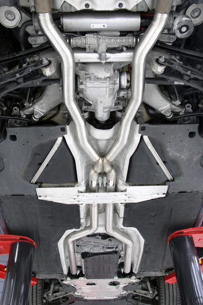 Dinan High Flow Middle Exhaust - 2018-2023 BMW M550i xDrive - Photo - out of package Back