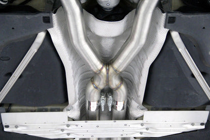 Dinan High Flow Middle Exhaust - 2018-2023 BMW M550i xDrive - Photo - out of package Top