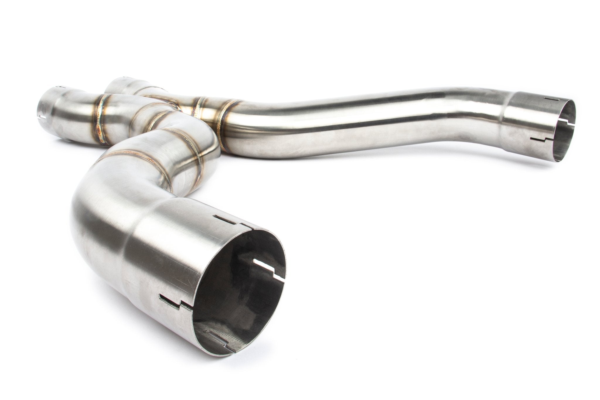 Dinan Resonator Delete Kit - 2018-2023 BMW M5 - Photo - out of package Back