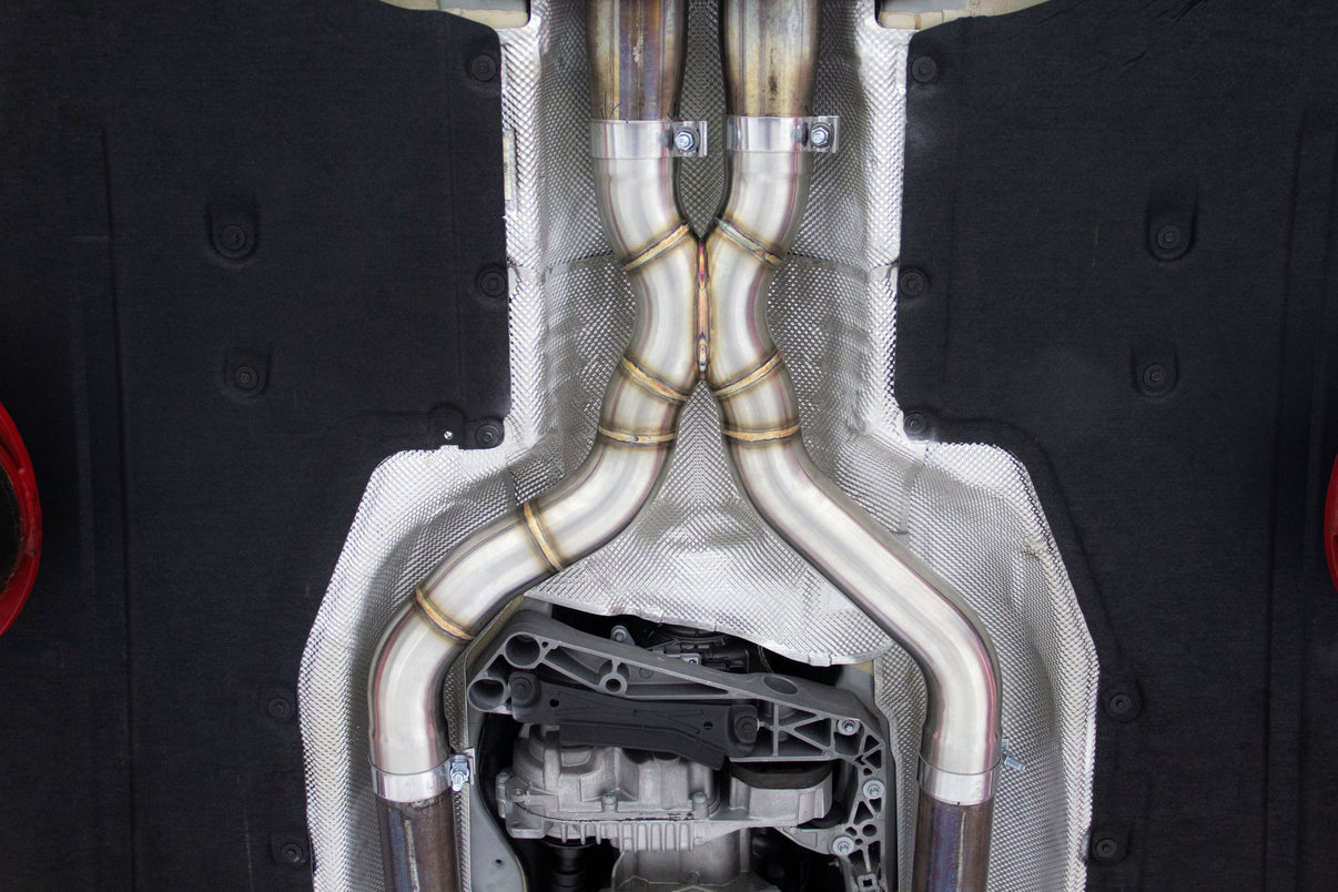 Dinan Resonator Delete Kit - 2018-2023 BMW M5 - Photo - out of package Bottom