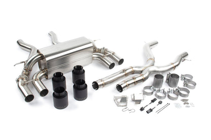 Dinan Free Flow Axle-Back Exhaust & X-Pipe - 2019-2021 BMW M2C - Photo - Primary Front