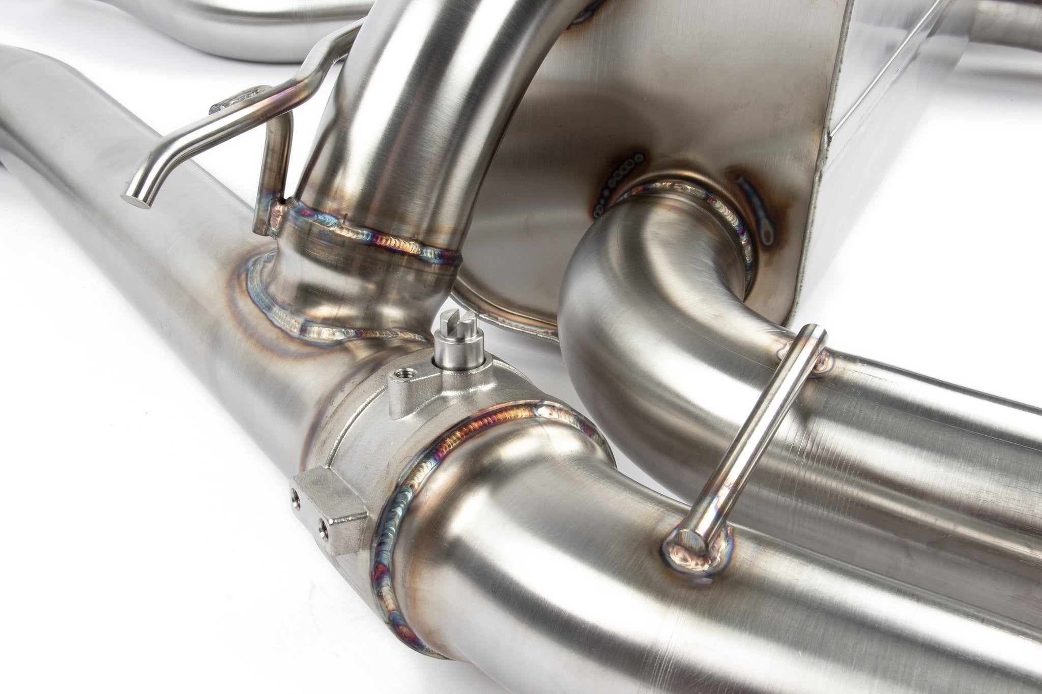 Dinan Free Flow Axle-Back Exhaust & X-Pipe - 2019-2021 BMW M2C - Photo - out of package User 2