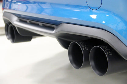 Dinan Free Flow Axle-Back Exhaust & X-Pipe - 2019-2021 BMW M2C - Photo - out of package Top
