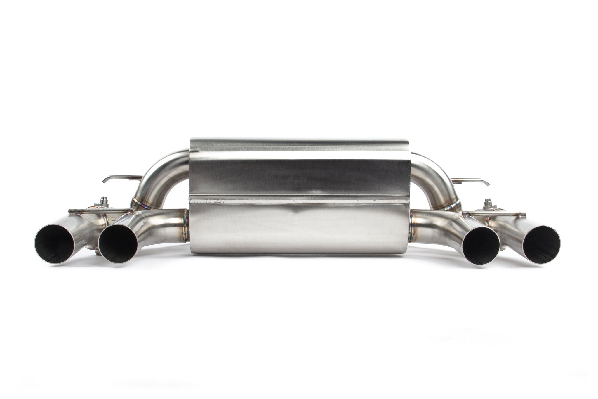 Dinan Free Flow Axle-Back Exhaust & X-Pipe - 2019-2021 BMW M2C - Photo - out of package Side