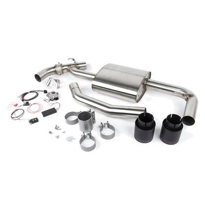 Dinan Valved Axle-Back Exhaust - 2017-2024 MINI Countryman S / Clubman S - Photo - Primary Left