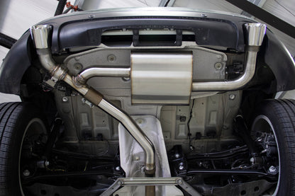Dinan Valved Axle-Back Exhaust - 2017-2024 MINI Countryman S / Clubman S - Photo - out of package Front