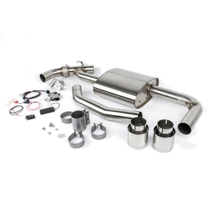 Dinan Valved Axle-Back Exhaust - 2017-2024 MINI Countryman S / Clubman S - Photo - Primary Left