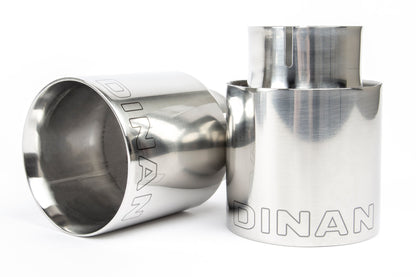 Dinan Valved Axle-Back Exhaust - 2017-2024 MINI Countryman S / Clubman S - Photo - out of package Top