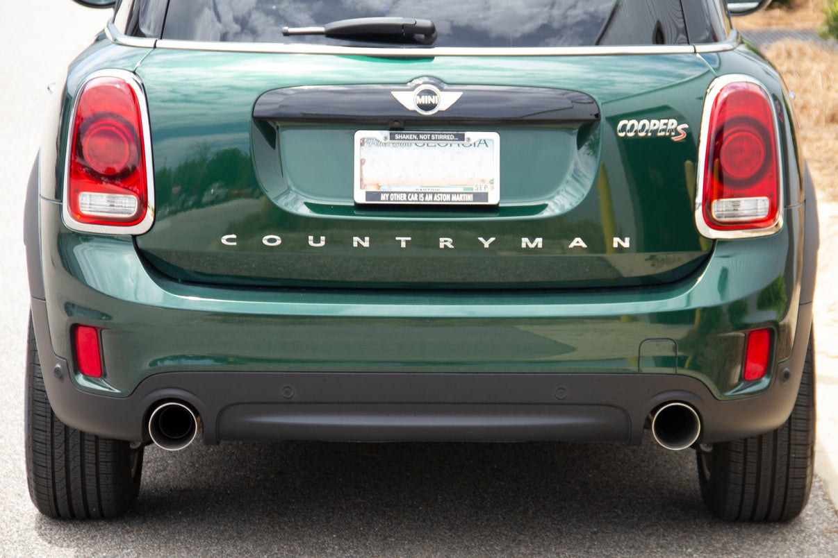 Dinan Valved Axle-Back Exhaust - 2017-2024 MINI C'man S ALL4 - Photo - out of package Back