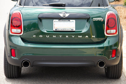 Dinan Valved Axle-Back Exhaust - 2017-2024 MINI C'man S ALL4 - Photo - out of package Back
