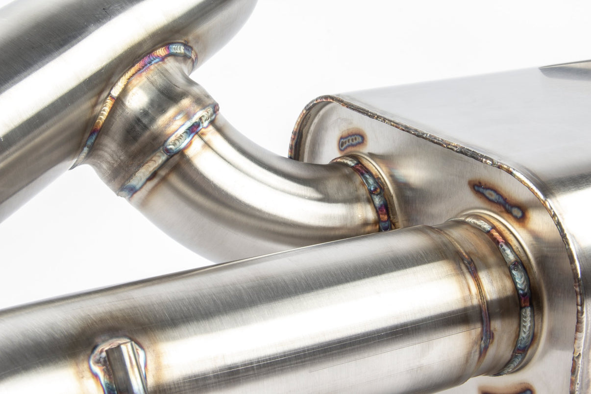 Dinan Free Flow Axle-Back Exhaust - 2020-2024 BMW M340i/M440i - Photo - out of package User 2