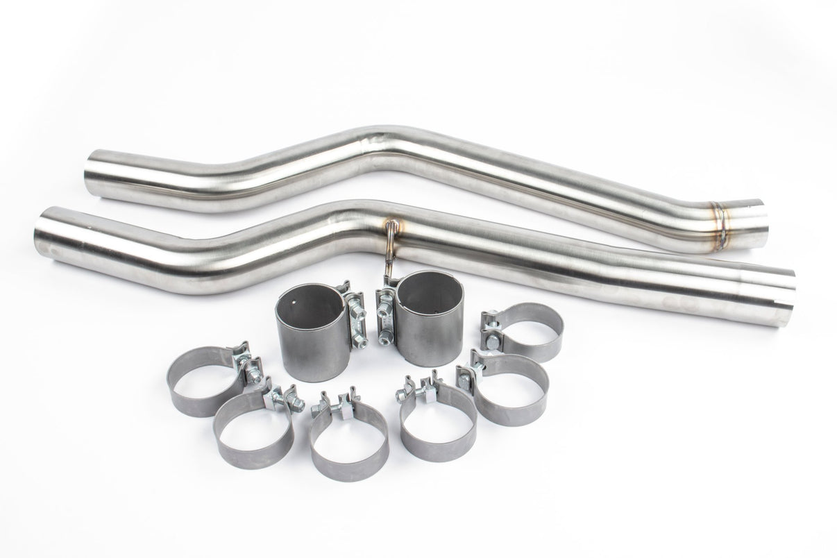 Dinan Free Flow Axle-Back Exhaust - 2020-2024 BMW M340i/M440i - Photo - out of package User 3