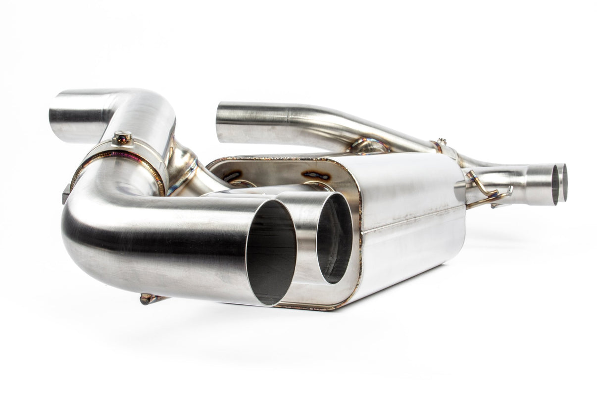 Dinan Free Flow Axle-Back Exhaust - 2020-2024 BMW M340i/M440i - Photo - out of package User 1