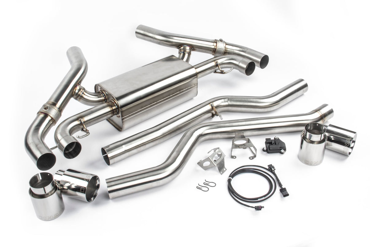 Dinan Free Flow Axle-Back Exhaust - 2020-2024 BMW M340i/M440i - Photo - Primary Front