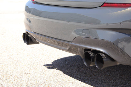 Dinan Free Flow Axle-Back Exhaust - 2020-2024 BMW M340i/M440i - Photo - out of package Left