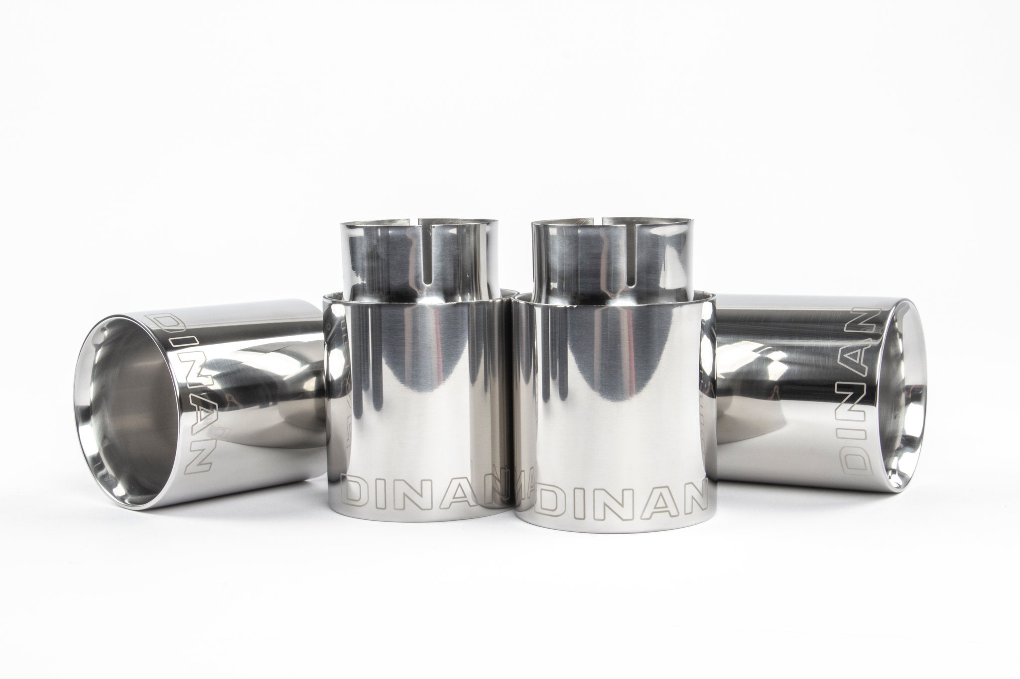 Dinan Free Flow Axle-Back Exhaust - 2020-2024 BMW M340i/M440i - Photo - out of package Bottom