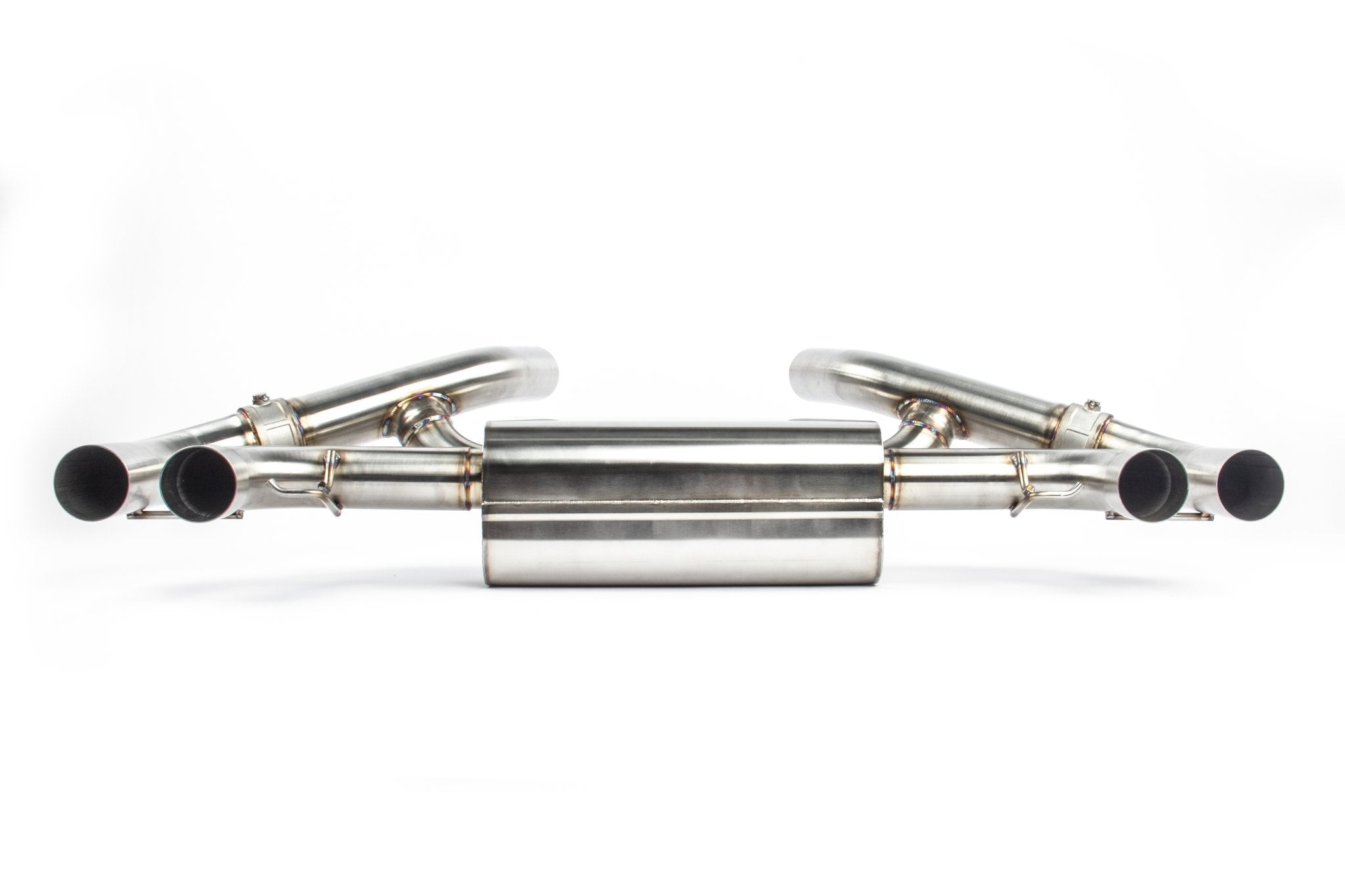 Dinan Free Flow Axle-Back Exhaust - 2020-2024 BMW M340i/M440i - Photo - out of package Side