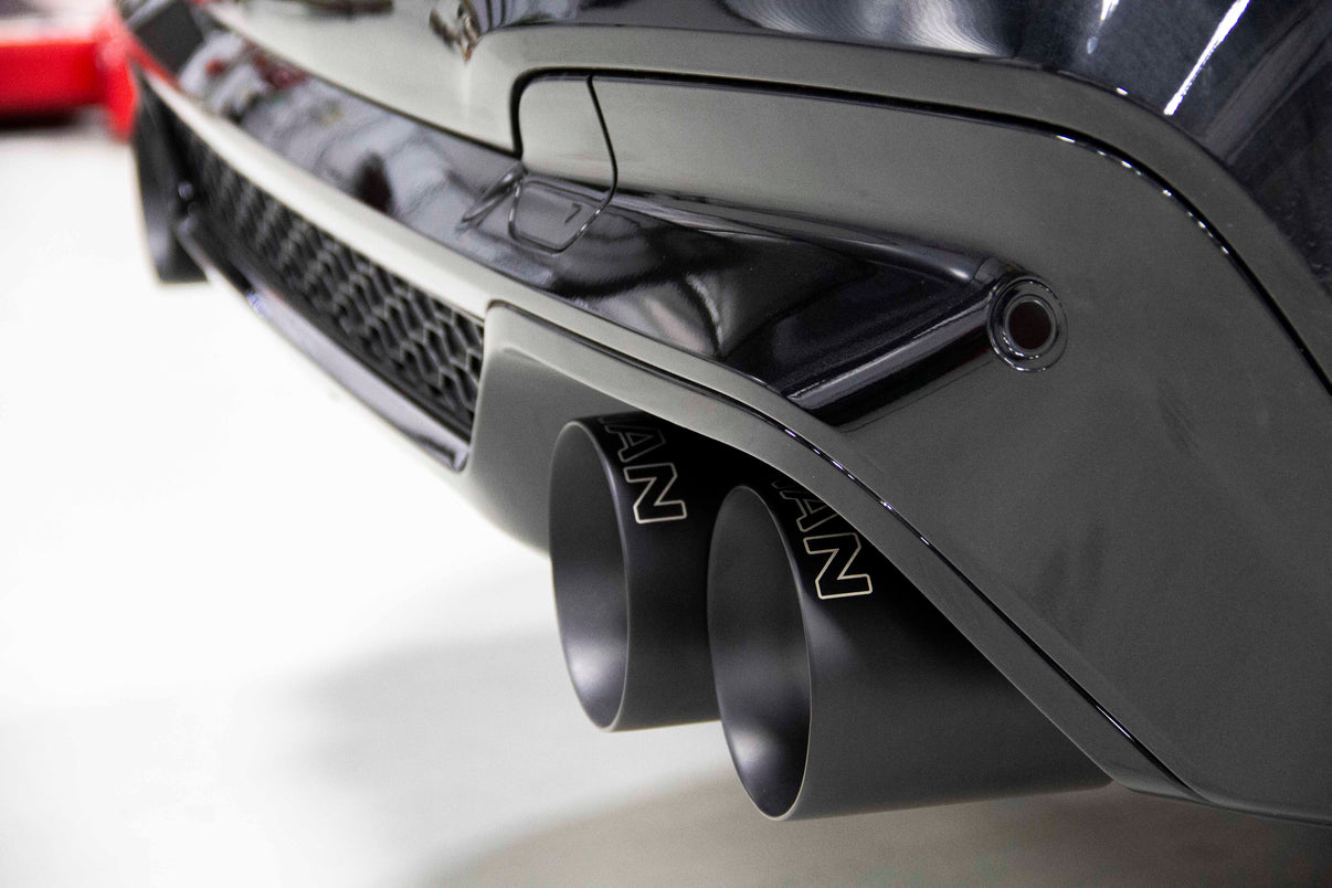 Dinan Free Flow Axle-Back Exhaust - 2020-2025 BMW X3M/X4M - Photo - out of package Left