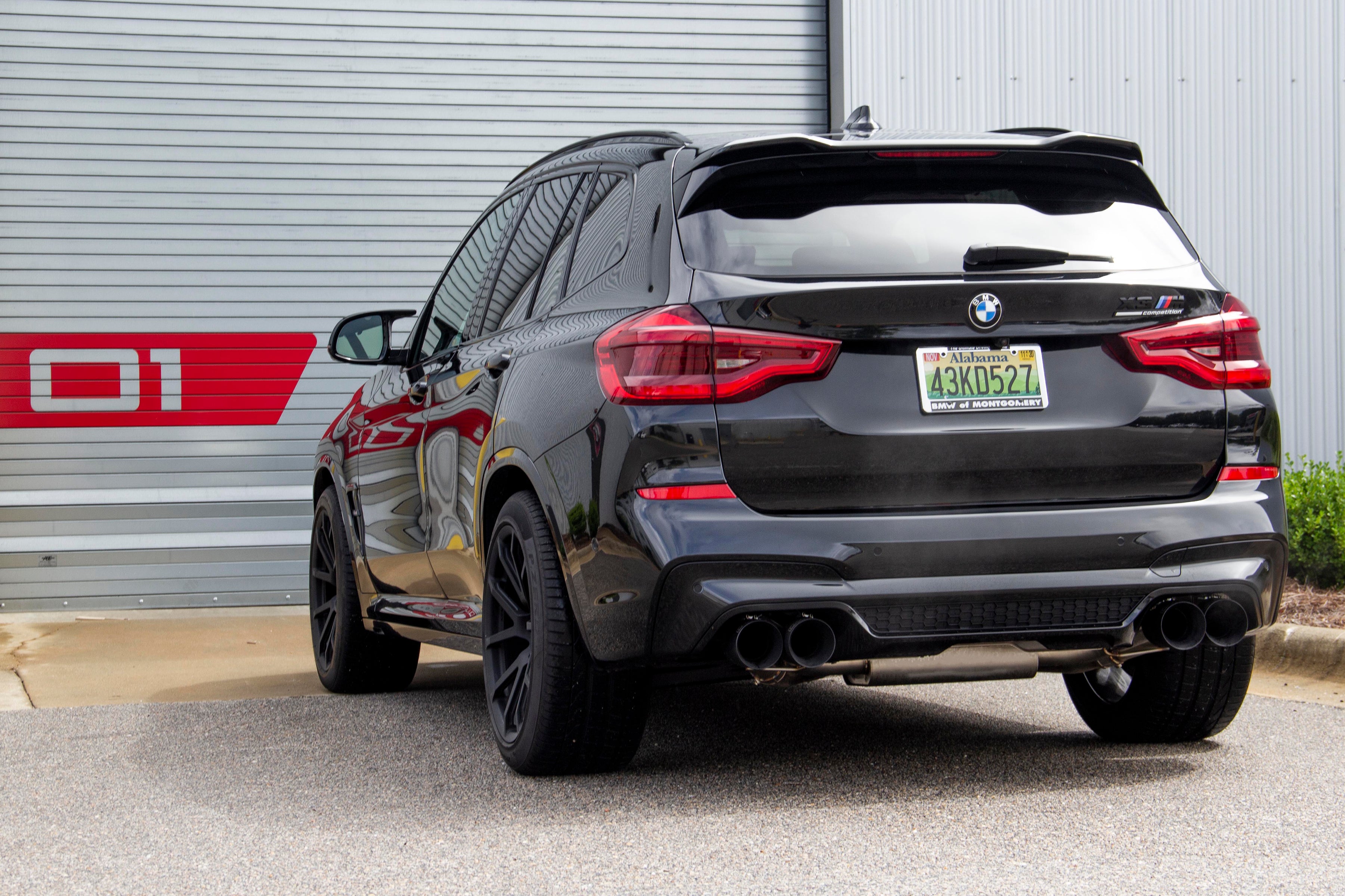 Dinan Free Flow Axle-Back Exhaust - 2020-2025 BMW X3M/X4M - Photo - out of package Back