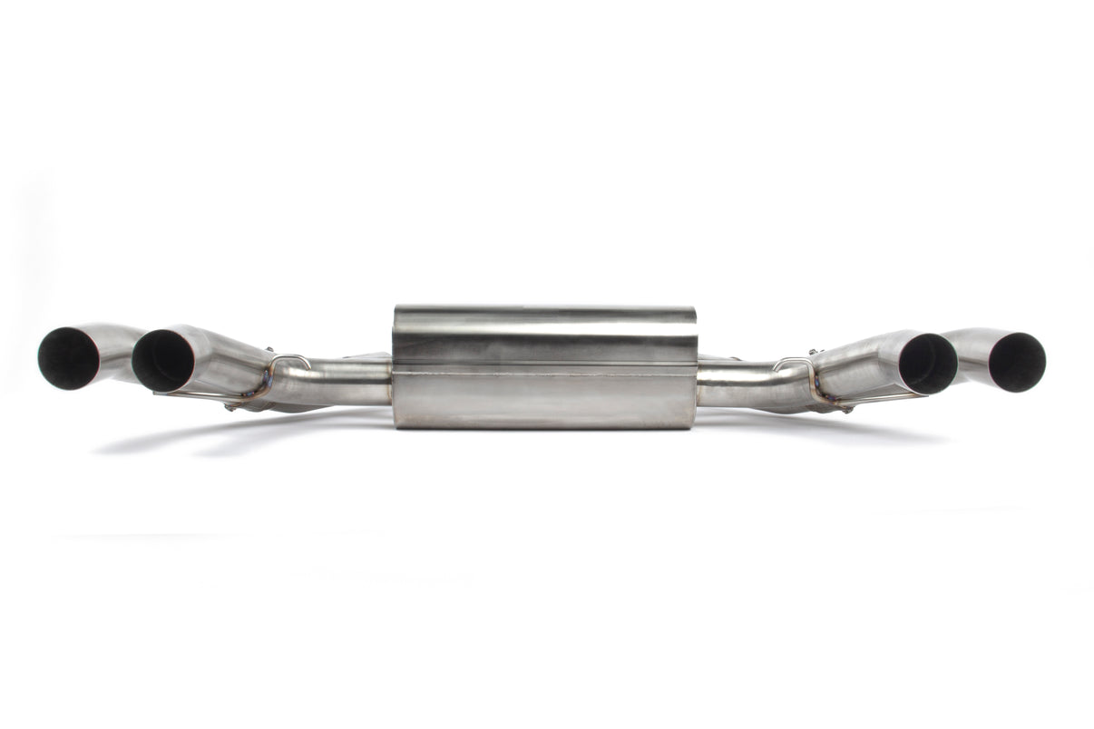 Dinan Free Flow Axle-Back Exhaust - 2020-2025 BMW X3M/X4M - Photo - out of package Bottom
