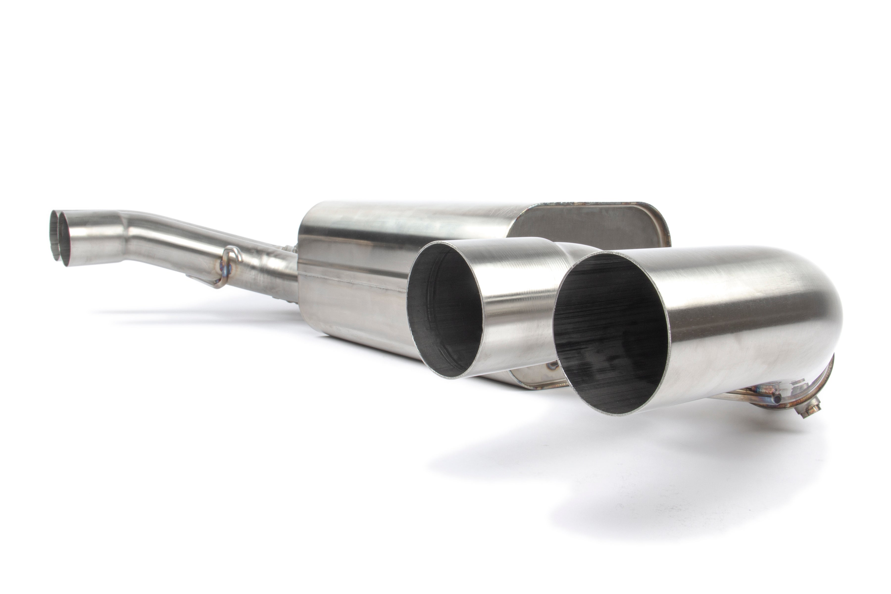 Dinan Free Flow Axle-Back Exhaust - 2020-2025 BMW X3M/X4M - Photo - out of package Side