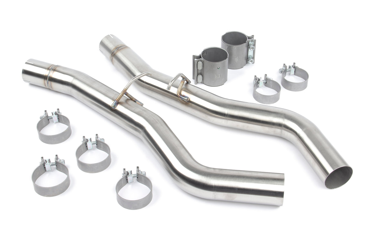 Dinan Free Flow Axle-Back Exhaust - 2020-2025 BMW X3M/X4M - Photo - out of package User 1