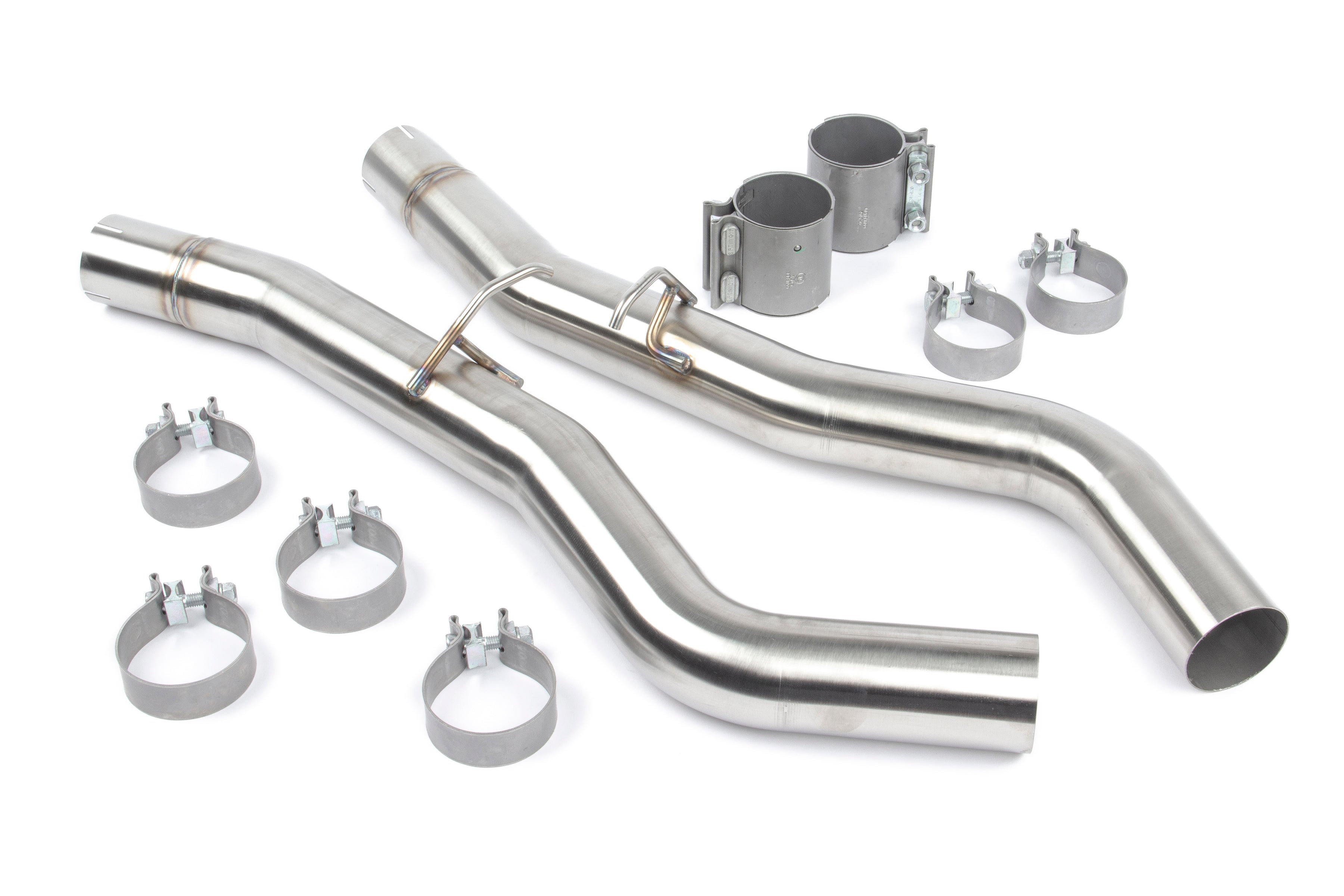 Dinan Free Flow Axle-Back Exhaust - 2020-2025 BMW X3M/X4M - Photo - out of package User 1