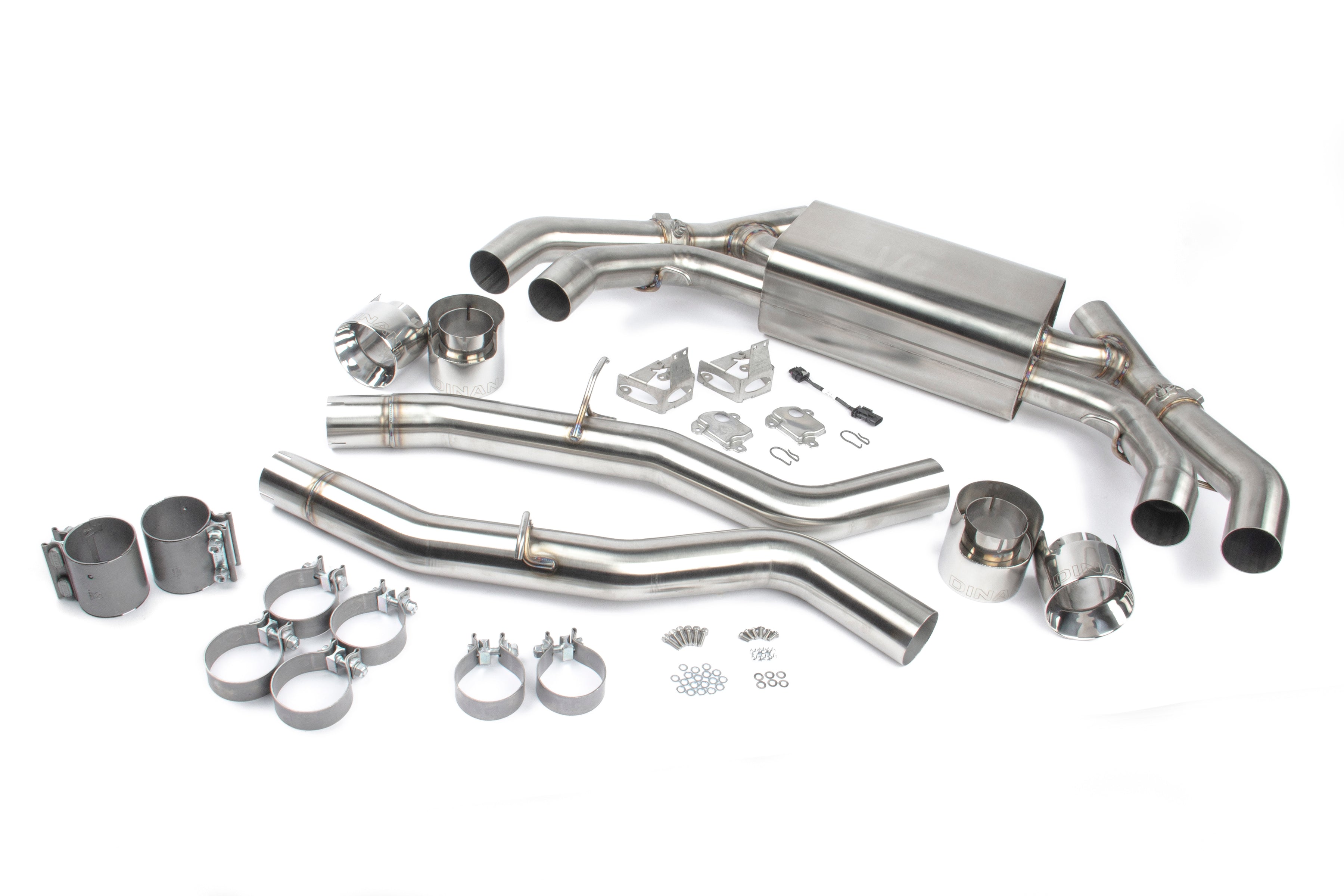 Dinan Free Flow Axle-Back Exhaust - 2020-2025 BMW X3M/X4M - Photo - Primary Front
