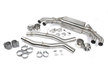 Dinan Free Flow Axle-Back Exhaust - 2020-2025 BMW X3M/X4M - Photo - Primary Front