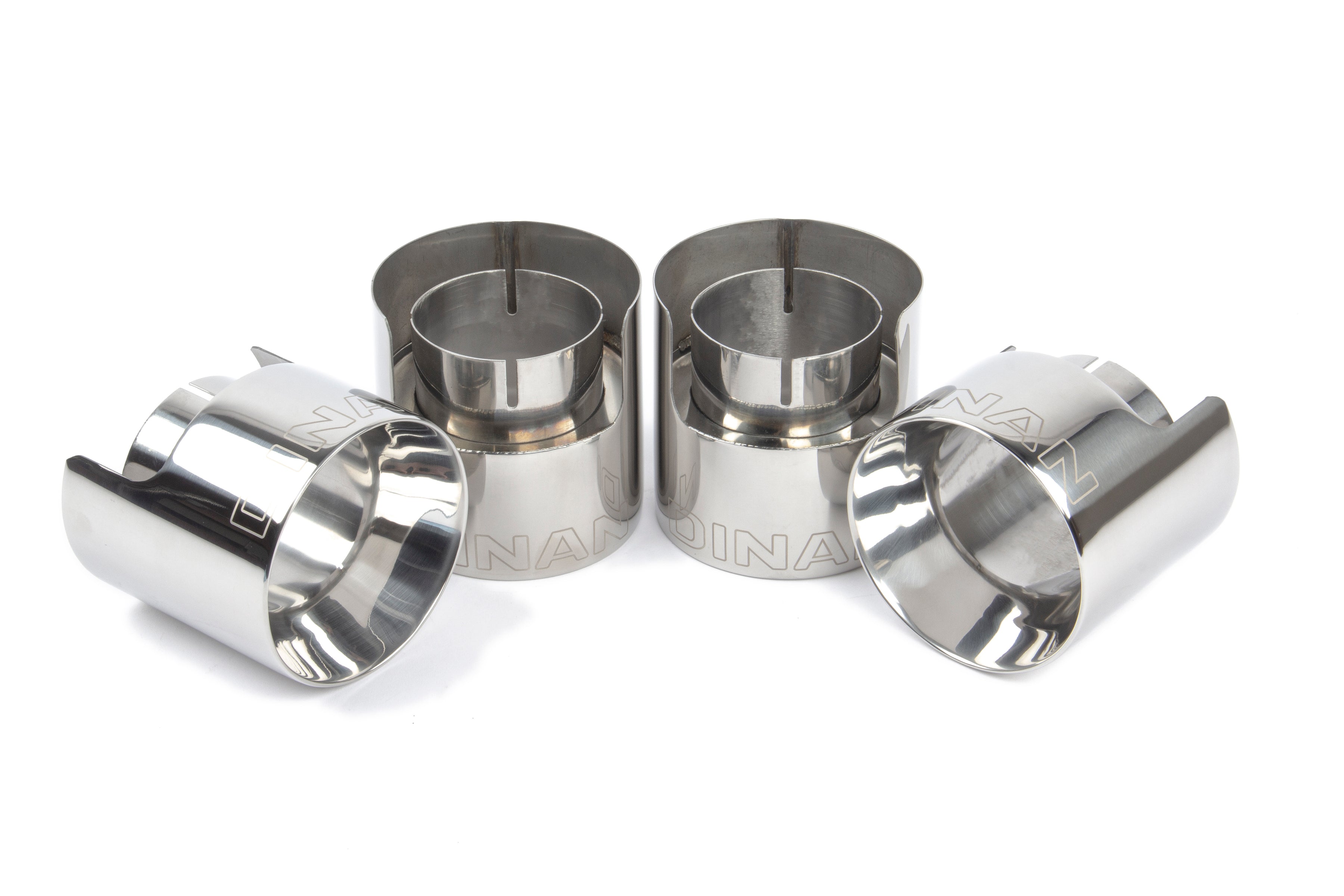 Dinan Free Flow Axle-Back Exhaust - 2020-2025 BMW X3M/X4M - Photo - out of package Top