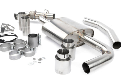 Dinan Valved Axle-Back Exhaust - 2016-2023 BMW X1/X2 sDrive28i - Photo - out of package Back