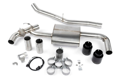 Dinan Valved Axle-Back Exhaust - 2016-2023 BMW X1/X2 xDrive28i - Photo - Primary Front
