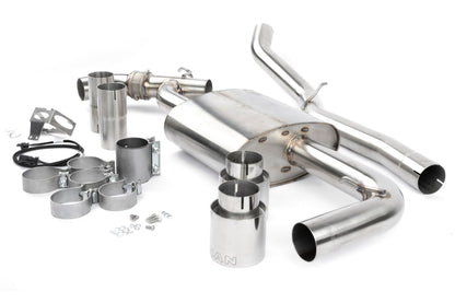 Dinan Valved Axle-Back Exhaust - 2016-2023 BMW X1/X2 xDrive28i - Photo - out of package Back