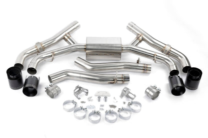 Dinan Valved Axle-Back Exhaust - 2020-2026 BMW X5M/X6M - Photo - Primary Front