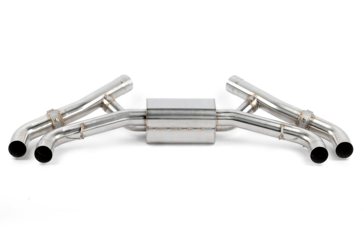 Dinan Valved Axle-Back Exhaust - 2020-2026 BMW X5M/X6M - Photo - out of package User 5