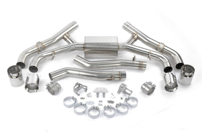 Dinan Valved Axle-Back Exhaust - 2020-2026 BMW X5M/X6M - Photo - Primary Front