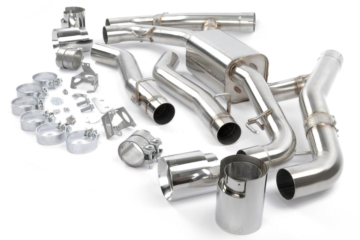 Dinan Valved Axle-Back Exhaust - 2020-2026 BMW X5M/X6M - Photo - out of package User 2