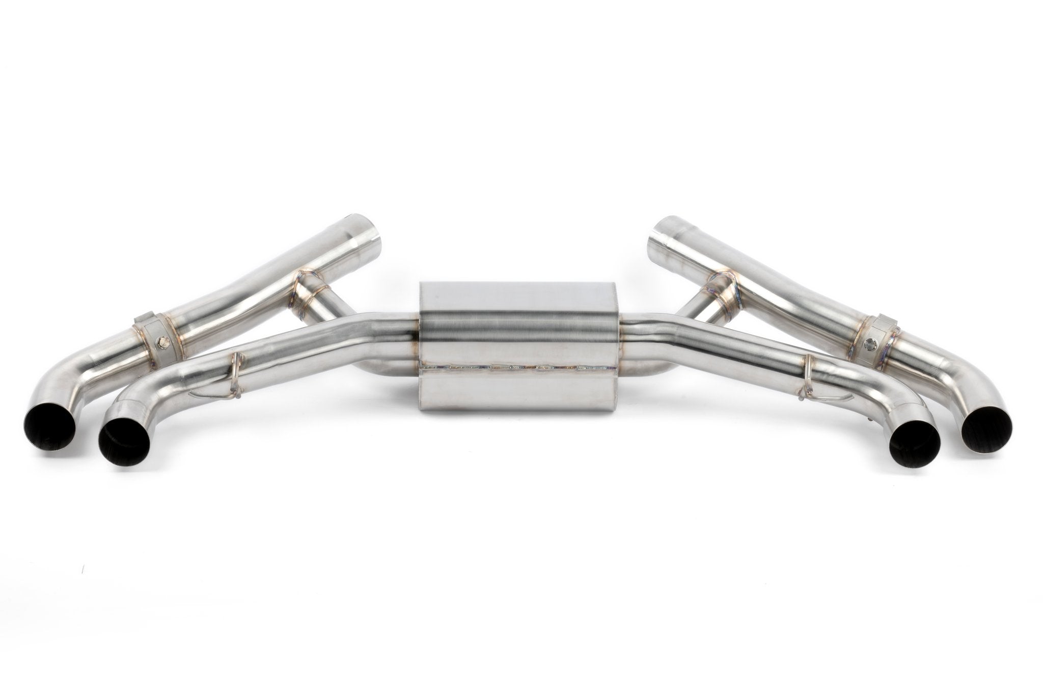 Dinan Valved Axle-Back Exhaust - 2020-2026 BMW X5M/X6M - Photo - out of package User 5