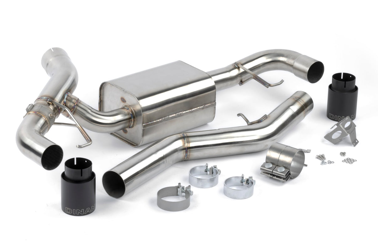 Dinan Valved Axle-Back Exhaust - 2019-2024 BMW 330i/430i - Photo - Primary Front
