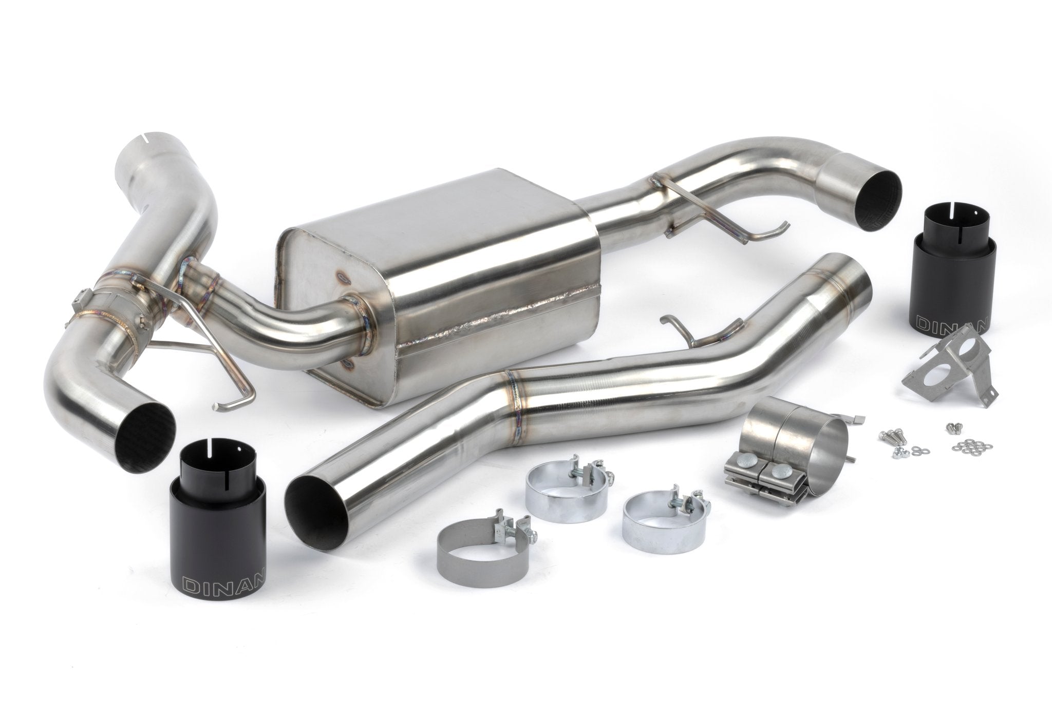 Dinan Valved Axle-Back Exhaust - 2019-2024 BMW 330i/430i - Photo - Primary Front