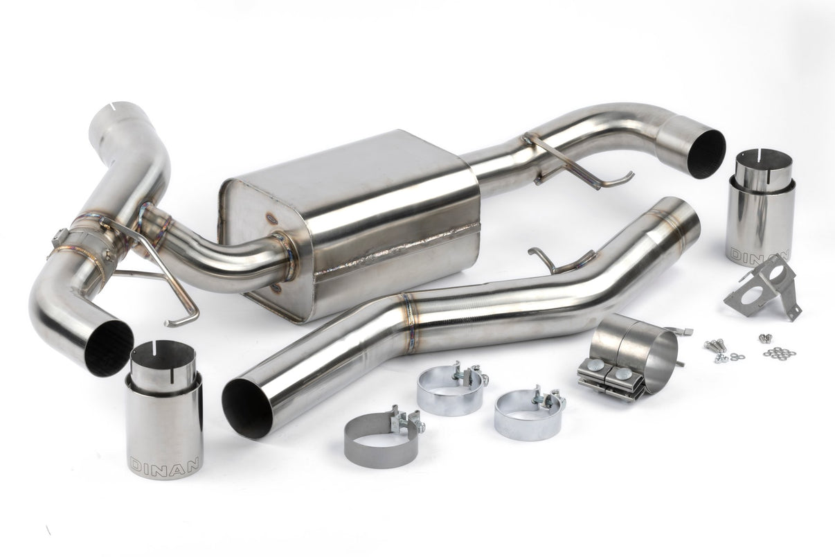 Dinan Valved Axle-Back Exhaust - 2019-2024 BMW 330i/430i - Photo - Primary Front