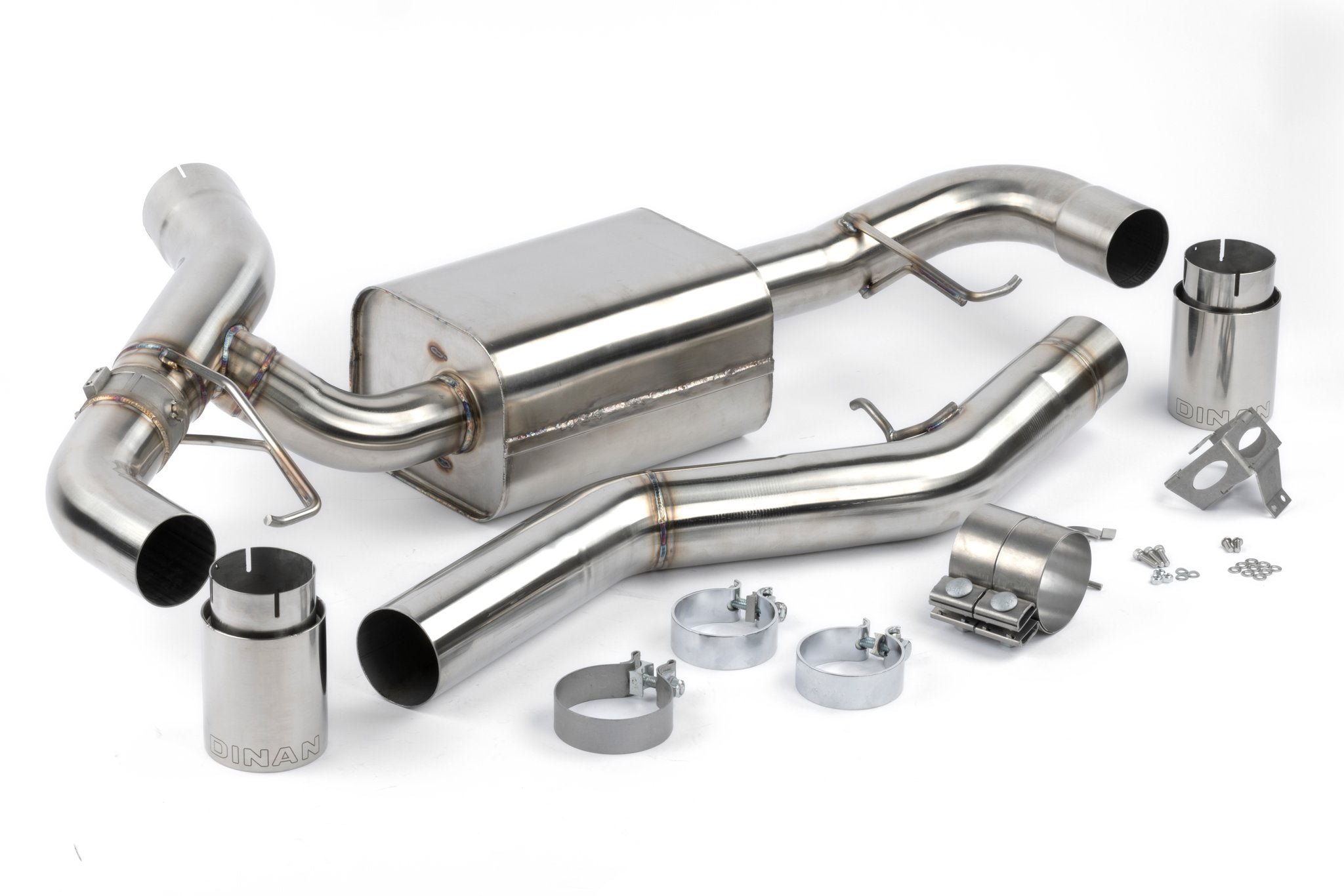 Dinan Valved Axle-Back Exhaust - 2019-2024 BMW 330i/430i - Photo - Primary Front